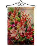 Tropical Bouquet - Floral Spring Vertical Impressions Decorative Flags HG104122 Made In USA