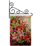 Tropical Bouquet - Floral Spring Vertical Impressions Decorative Flags HG104122 Made In USA