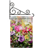 Spring Bouquet - Floral Spring Vertical Impressions Decorative Flags HG104123 Made In USA