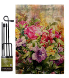 Spring Bouquet - Floral Spring Vertical Impressions Decorative Flags HG104123 Made In USA