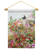 Flower Garden - Floral Spring Vertical Impressions Decorative Flags HG104131 Made In USA