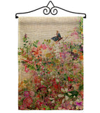 Flower Garden - Floral Spring Vertical Impressions Decorative Flags HG104131 Made In USA