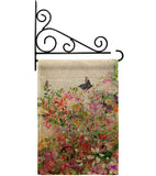 Flower Garden - Floral Spring Vertical Impressions Decorative Flags HG104131 Made In USA