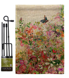 Flower Garden - Floral Spring Vertical Impressions Decorative Flags HG104131 Made In USA