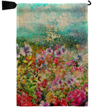 Blossom Garden - Floral Spring Vertical Impressions Decorative Flags HG104132 Made In USA