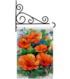 Red Hibiscus - Floral Spring Vertical Impressions Decorative Flags HG104140 Made In USA