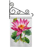 Lotus - Floral Garden Friends Vertical Impressions Decorative Flags HG104150 Made In USA