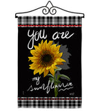 My Sunflower - Floral Spring Vertical Impressions Decorative Flags HG137253 Made In USA