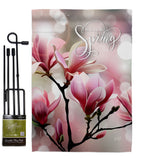 Spring Blooming - Floral Spring Vertical Impressions Decorative Flags HG137457 Made In USA