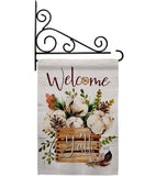 Cotton Bouquet Y'all - Floral Spring Vertical Impressions Decorative Flags HG137504 Made In USA