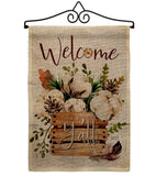 Cotton Bouquet Y'all - Floral Spring Vertical Impressions Decorative Flags HG137504 Made In USA