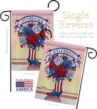 American Boots - Fourth of July Americana Vertical Impressions Decorative Flags HG111007 Made In USA