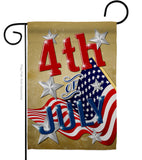 4th of July - Fourth of July Americana Vertical Impressions Decorative Flags HG137072 Made In USA