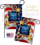 Independence Since 1776 - Fourth of July Americana Vertical Impressions Decorative Flags HG137219 Made In USA