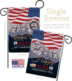 July 4th Indpendence Day - Fourth of July Americana Vertical Impressions Decorative Flags HG137292 Made In USA