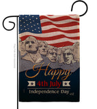 July 4th Indpendence Day - Fourth of July Americana Vertical Impressions Decorative Flags HG137292 Made In USA