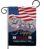 July 4th Indpendence Day - Fourth of July Americana Vertical Impressions Decorative Flags HG137292 Made In USA