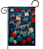 Celebrate July 4th - Fourth of July Americana Vertical Impressions Decorative Flags HG170047 Made In USA