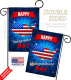 USA Independence Day - Fourth of July Americana Vertical Impressions Decorative Flags HG192211 Made In USA