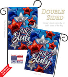Celebrate 4th of July - Fourth of July Americana Vertical Impressions Decorative Flags HG192224 Made In USA