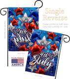 Celebrate 4th of July - Fourth of July Americana Vertical Impressions Decorative Flags HG192224 Made In USA