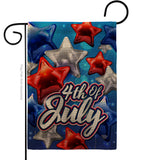 Celebrate 4th of July - Fourth of July Americana Vertical Impressions Decorative Flags HG192224 Made In USA