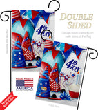 Celebrate 4th of July - Fourth of July Americana Vertical Impressions Decorative Flags HG192637 Made In USA