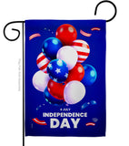 Ballons of Independence - Fourth of July Americana Vertical Impressions Decorative Flags HG192640 Made In USA