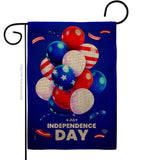 Ballons of Independence - Fourth of July Americana Vertical Impressions Decorative Flags HG192640 Made In USA