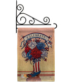 American Boots - Fourth of July Americana Vertical Impressions Decorative Flags HG111007 Made In USA