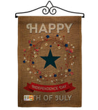 Independence Day - Fourth of July Americana Vertical Impressions Decorative Flags HG111068 Made In USA