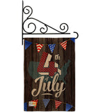 4th of July - Fourth of July Americana Vertical Impressions Decorative Flags HG111081 Made In USA