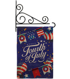 Celebrate Independence Day - Fourth of July Americana Vertical Impressions Decorative Flags HG111098 Made In USA