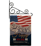 July 4th Indpendence Day - Fourth of July Americana Vertical Impressions Decorative Flags HG137292 Made In USA