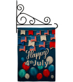 Celebrate July 4th - Fourth of July Americana Vertical Impressions Decorative Flags HG170047 Made In USA