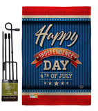 4th of July Day - Fourth of July Americana Vertical Impressions Decorative Flags HG192215 Made In USA