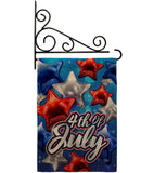 Celebrate 4th of July - Fourth of July Americana Vertical Impressions Decorative Flags HG192224 Made In USA