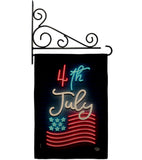 Lightful 4th July - Fourth of July Americana Vertical Impressions Decorative Flags HG192441 Made In USA