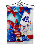 Celebrate 4th of July - Fourth of July Americana Vertical Impressions Decorative Flags HG192637 Made In USA