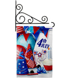 Celebrate 4th of July - Fourth of July Americana Vertical Impressions Decorative Flags HG192637 Made In USA