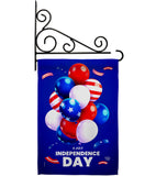 Ballons of Independence - Fourth of July Americana Vertical Impressions Decorative Flags HG192640 Made In USA