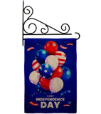 Ballons of Independence - Fourth of July Americana Vertical Impressions Decorative Flags HG192640 Made In USA