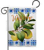 Lemons - Fruits Food Vertical Impressions Decorative Flags HG120249 Made In USA