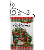 Sweet Srawberries - Fruits Food Vertical Impressions Decorative Flags HG130381 Made In USA