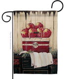 Ruby Red Country Apple - Fruits Food Vertical Impressions Decorative Flags HG117046 Made In USA