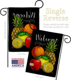 Fruit Party - Fruits Food Vertical Impressions Decorative Flags HG117067 Made In USA