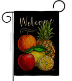 Fruit Party - Fruits Food Vertical Impressions Decorative Flags HG117067 Made In USA