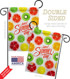 Too Sweet Summer - Fruits Food Vertical Impressions Decorative Flags HG117079 Made In USA