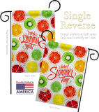 Too Sweet Summer - Fruits Food Vertical Impressions Decorative Flags HG117079 Made In USA