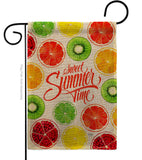 Too Sweet Summer - Fruits Food Vertical Impressions Decorative Flags HG117079 Made In USA